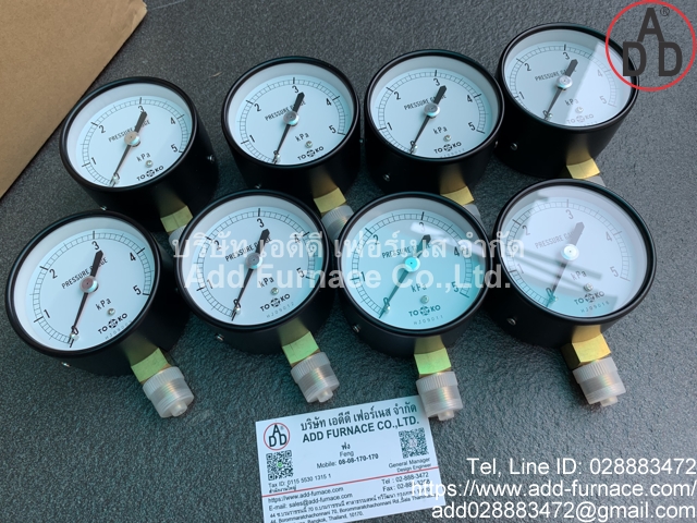 Toako Pressure Gauge 0-5kPa(0-50mBar) (2)